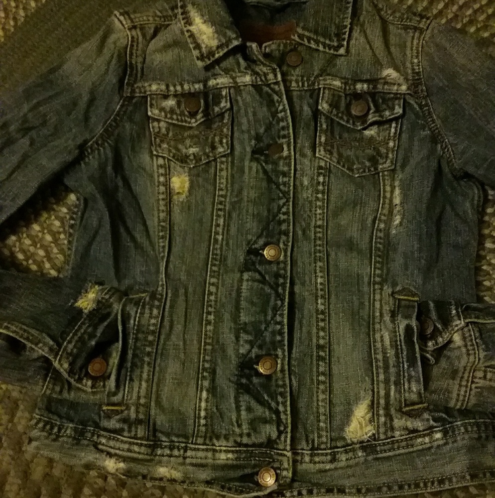 ABERCROMBIE AND FITCH DENIM JACKET